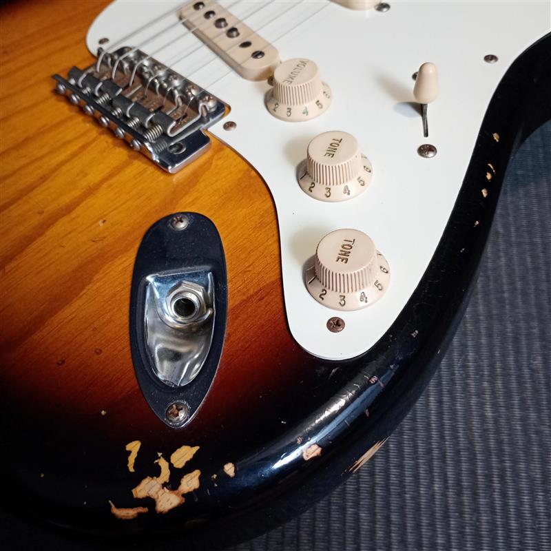 [SN R95539] USED Fender Custom Shop / 1957 Stratocaster Relic 2Tone Sunburst -2018- [04]