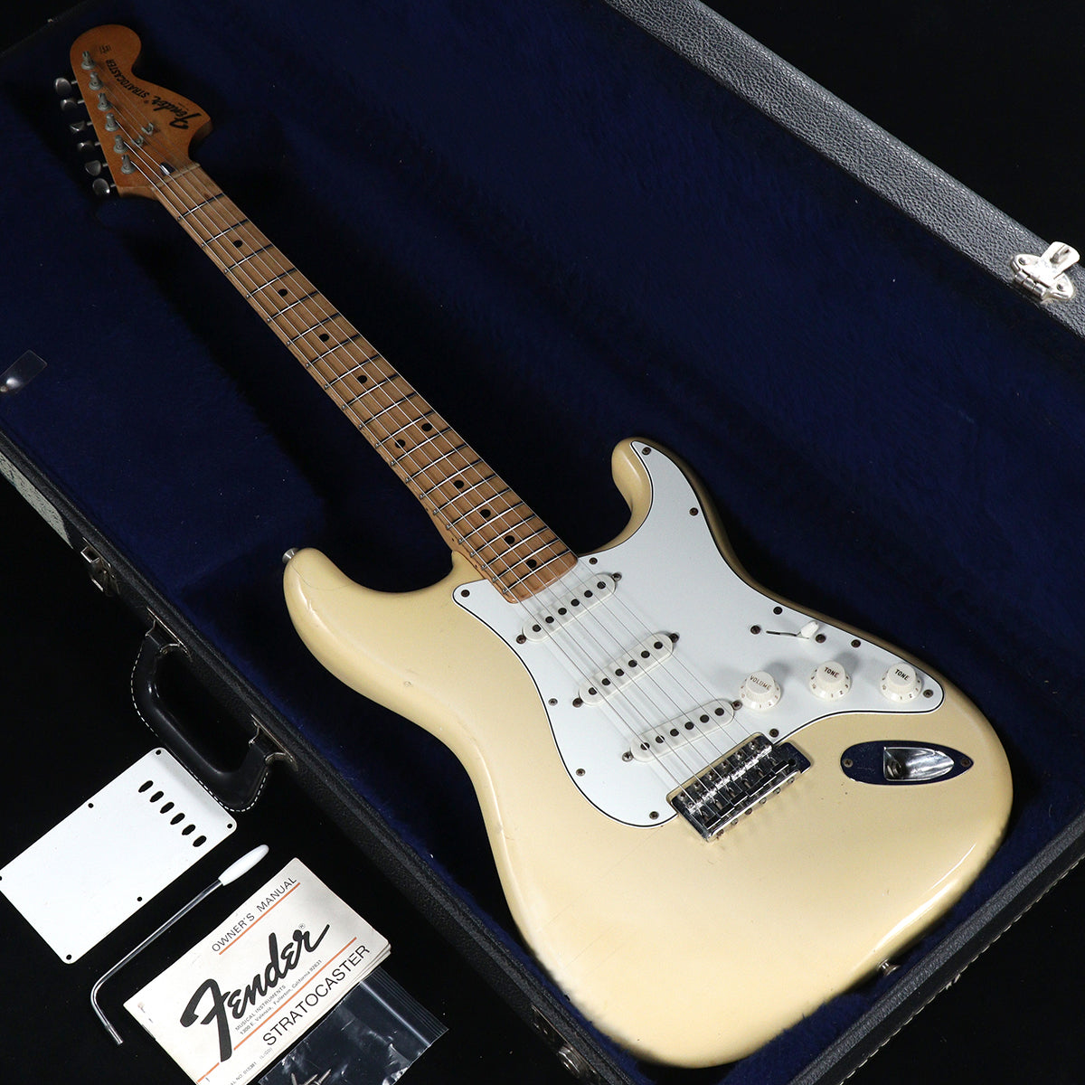 [SN 6556541] USED FENDER / 1975 Stratocaster Alder Body/Maple Finger Board White [05]