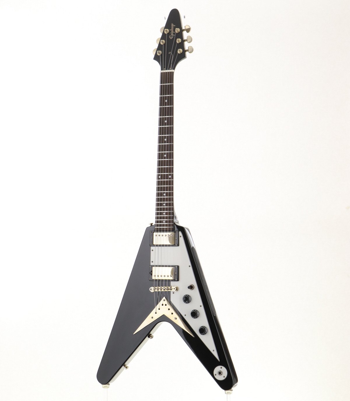 [SN 1008204086] USED Epiphone / '58 Korina Flying V Ebony [06]