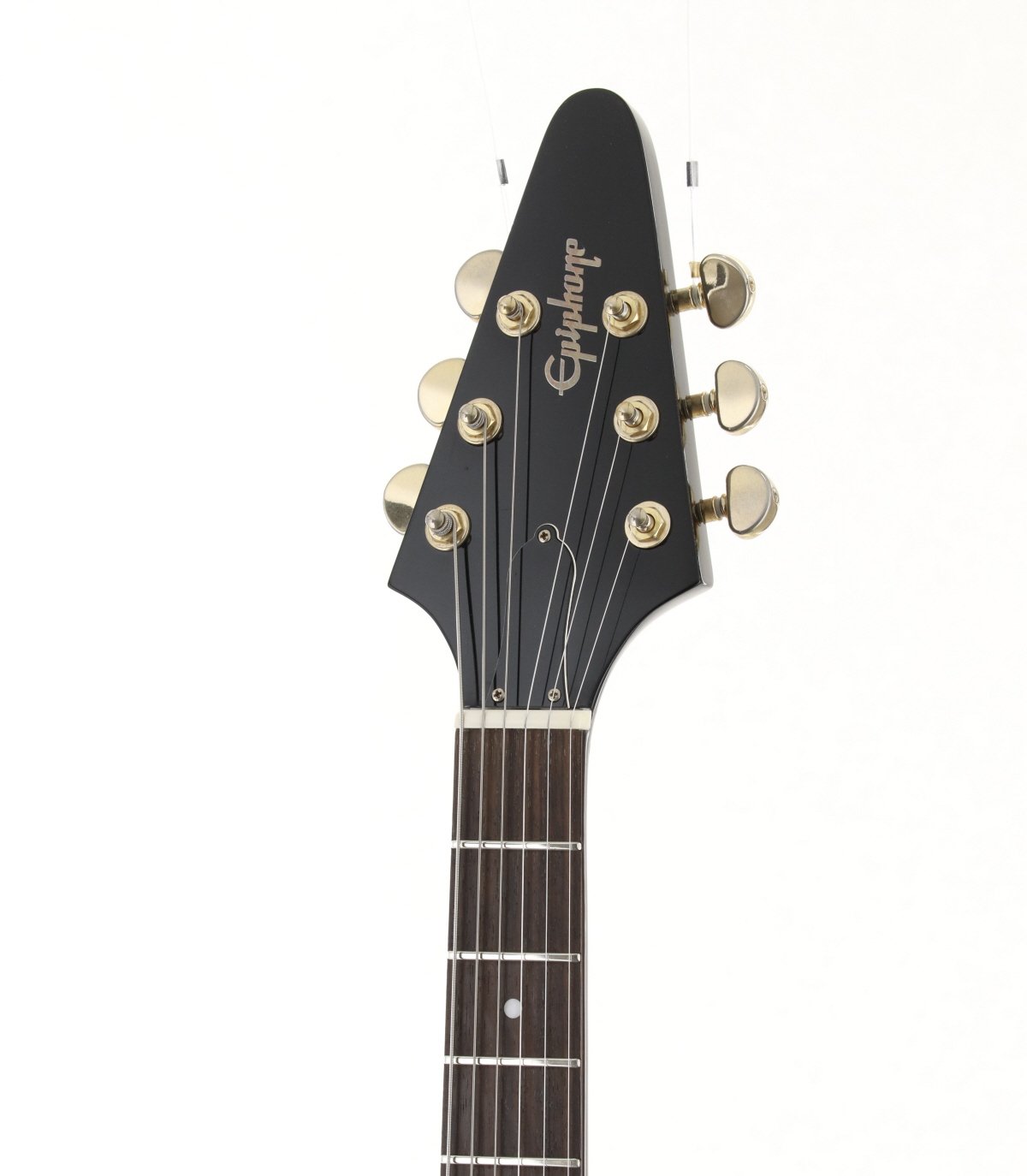 [SN 1008204086] USED Epiphone / '58 Korina Flying V Ebony [06]