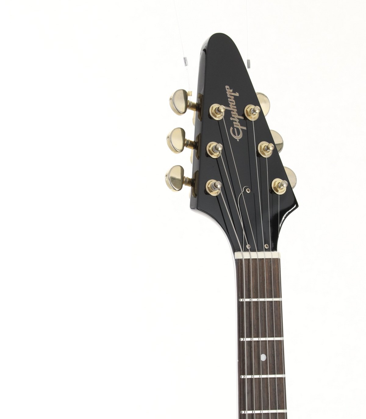 [SN 1008204086] USED Epiphone / '58 Korina Flying V Ebony [06]