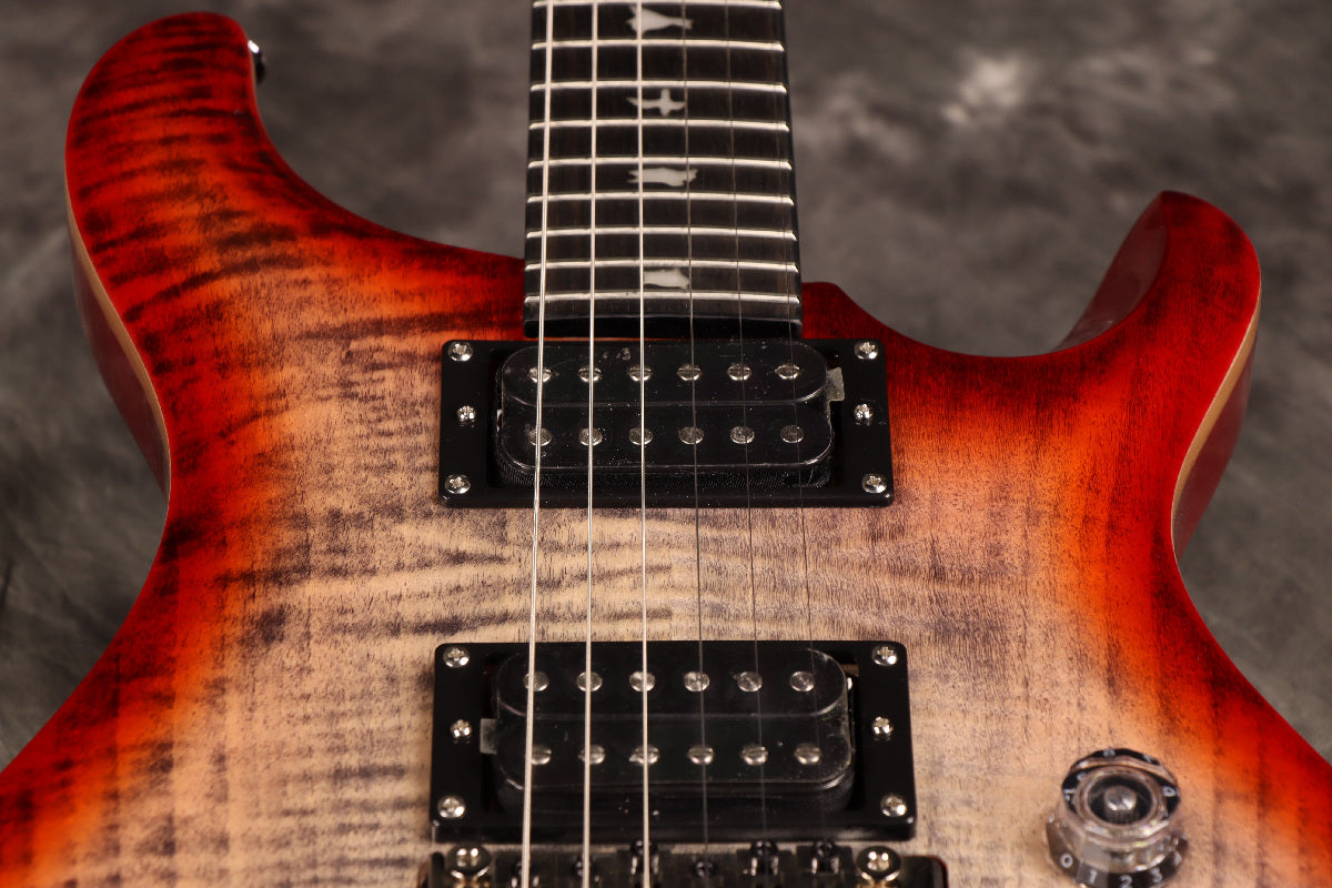 [SN CTIG071057] USED Paul Reed Smith (PRS) / 2024 SE Custom24 Floyd Charcoal Cherry Burst (CG) [S/N CTIG071057]. [80]