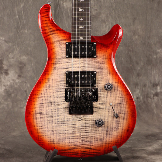 [SN CTIG071057] USED Paul Reed Smith (PRS) / 2024 SE Custom24 Floyd Charcoal Cherry Burst (CG) [S/N CTIG071057]. [80]