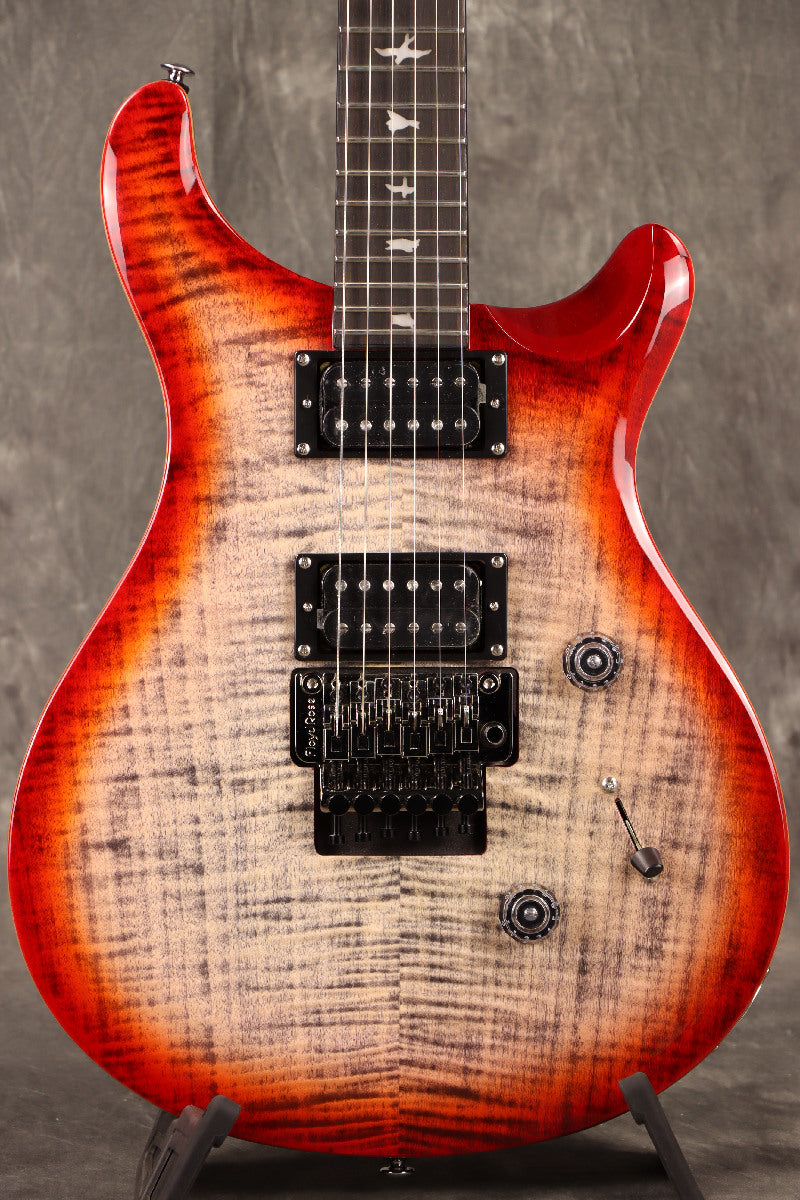 [SN CTIG071057] USED Paul Reed Smith (PRS) / 2024 SE Custom24 Floyd Charcoal Cherry Burst (CG) [S/N CTIG071057]. [80]