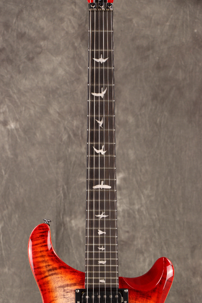 [SN CTIG071057] USED Paul Reed Smith (PRS) / 2024 SE Custom24 Floyd Charcoal Cherry Burst (CG) [S/N CTIG071057]. [80]