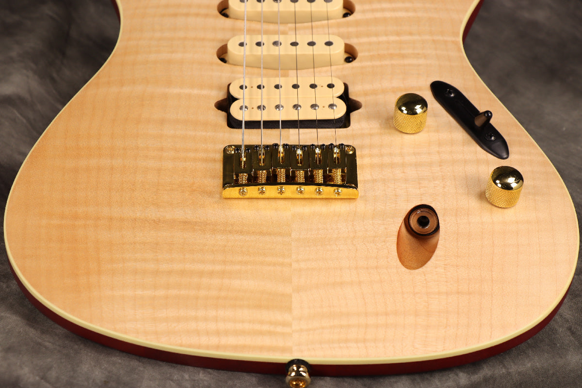 [SN I241208028] Ibanez / S Series SEW761FM-NTF Natural Flat Ibanez SSH Spec Flame Maple [S/N I241208028]. [80]