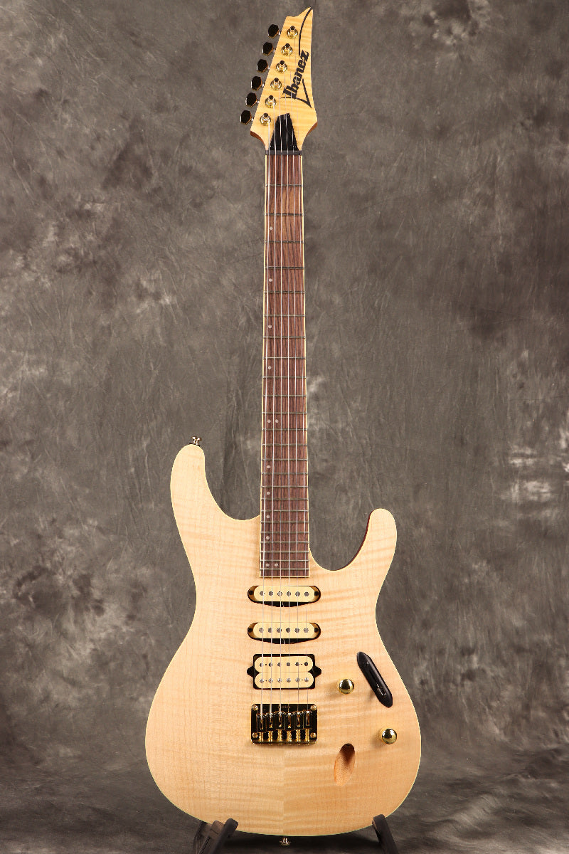 [SN I241208028] Ibanez / S Series SEW761FM-NTF Natural Flat Ibanez SSH Spec Flame Maple [S/N I241208028]. [80]