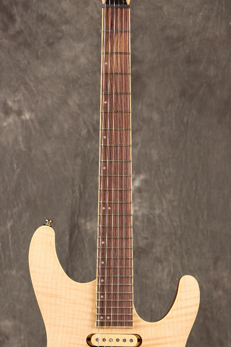 [SN I241208028] Ibanez / S Series SEW761FM-NTF Natural Flat Ibanez SSH Spec Flame Maple [S/N I241208028]. [80]