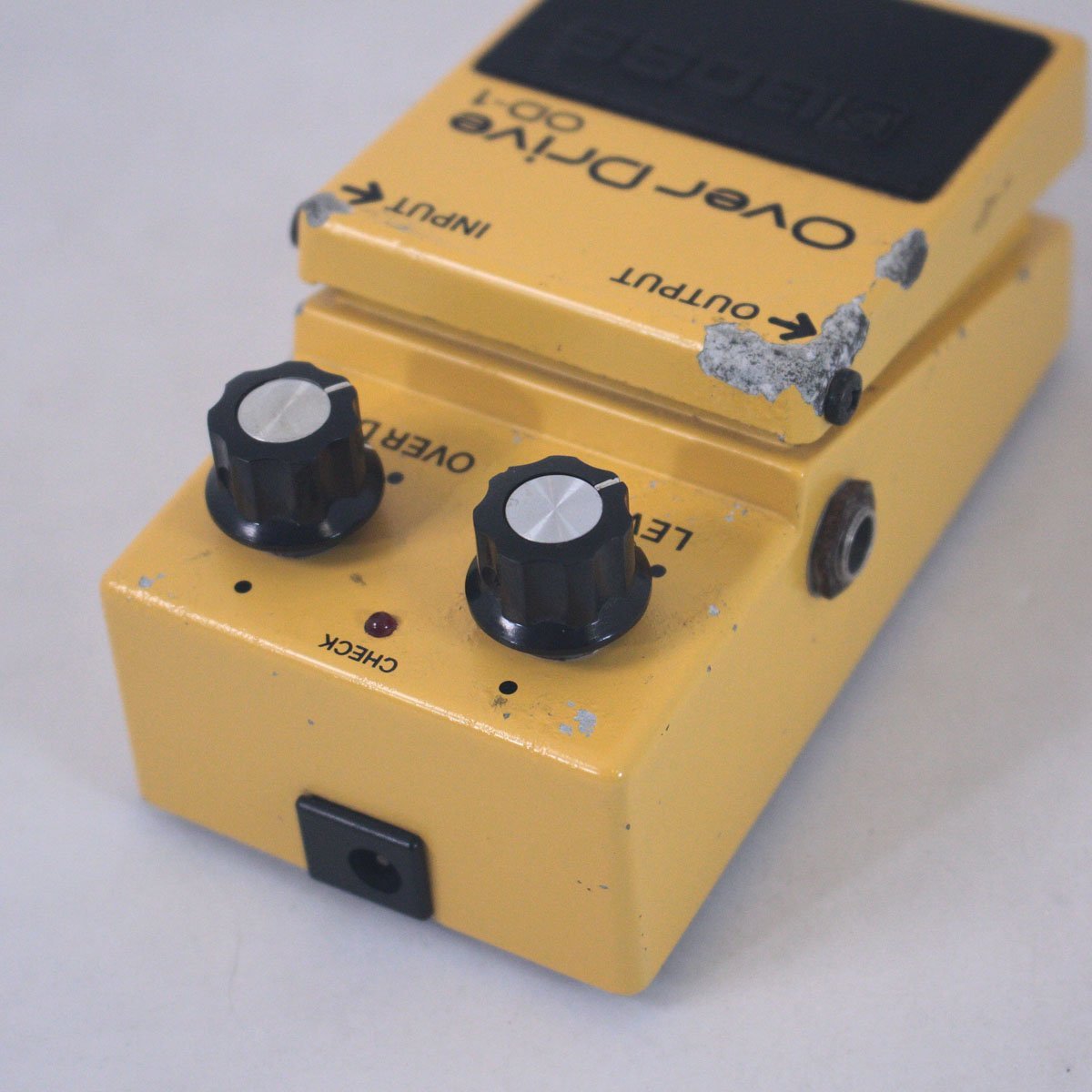 Boss OD-1 Overdrive 1980 Japan Vintage Pedal JRC4558D Silver