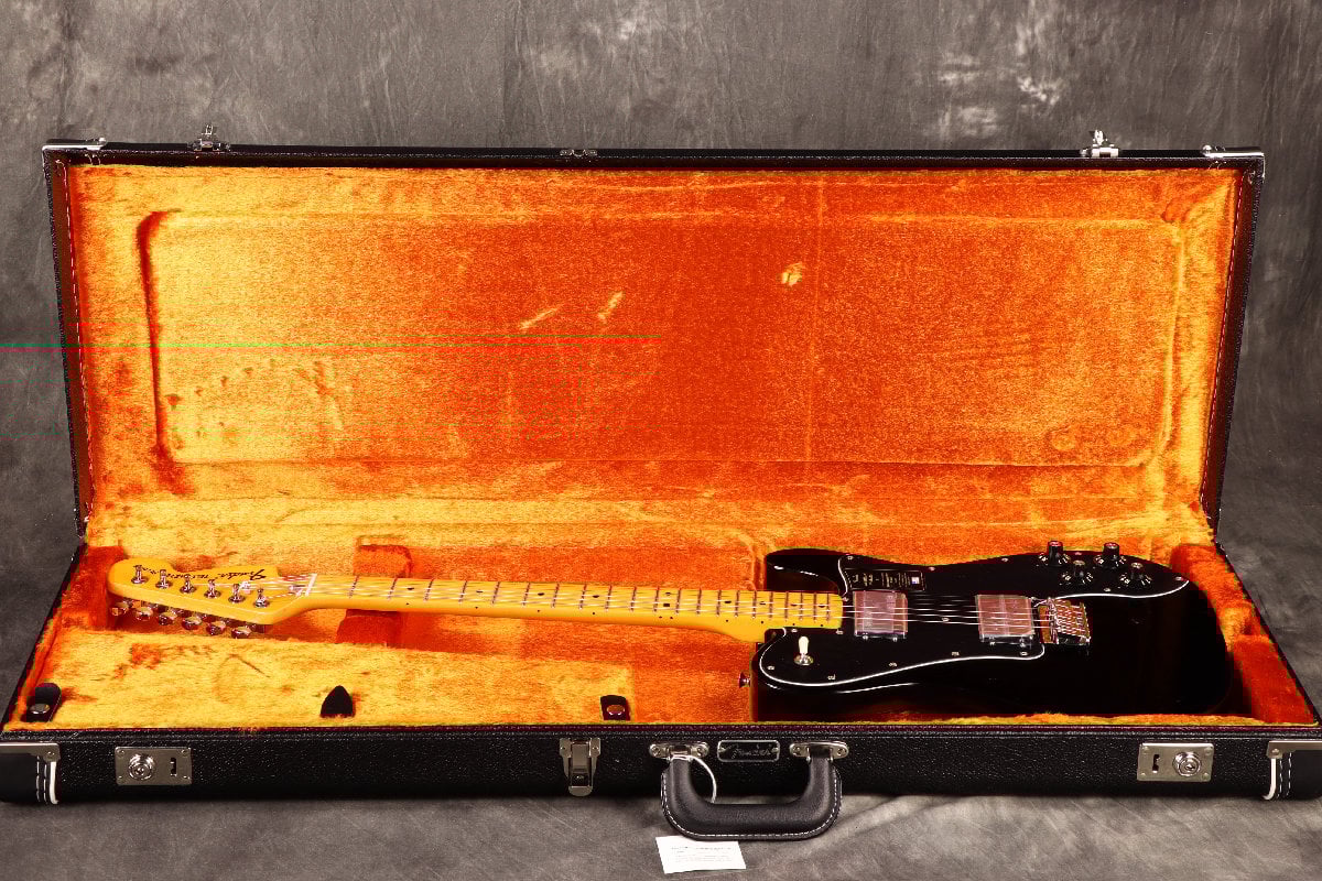 [SN V15839] USED Fender / American Vintage II 1975 Telecaster Deluxe Maple Fingerboard Black [S/N V15839]. [80]