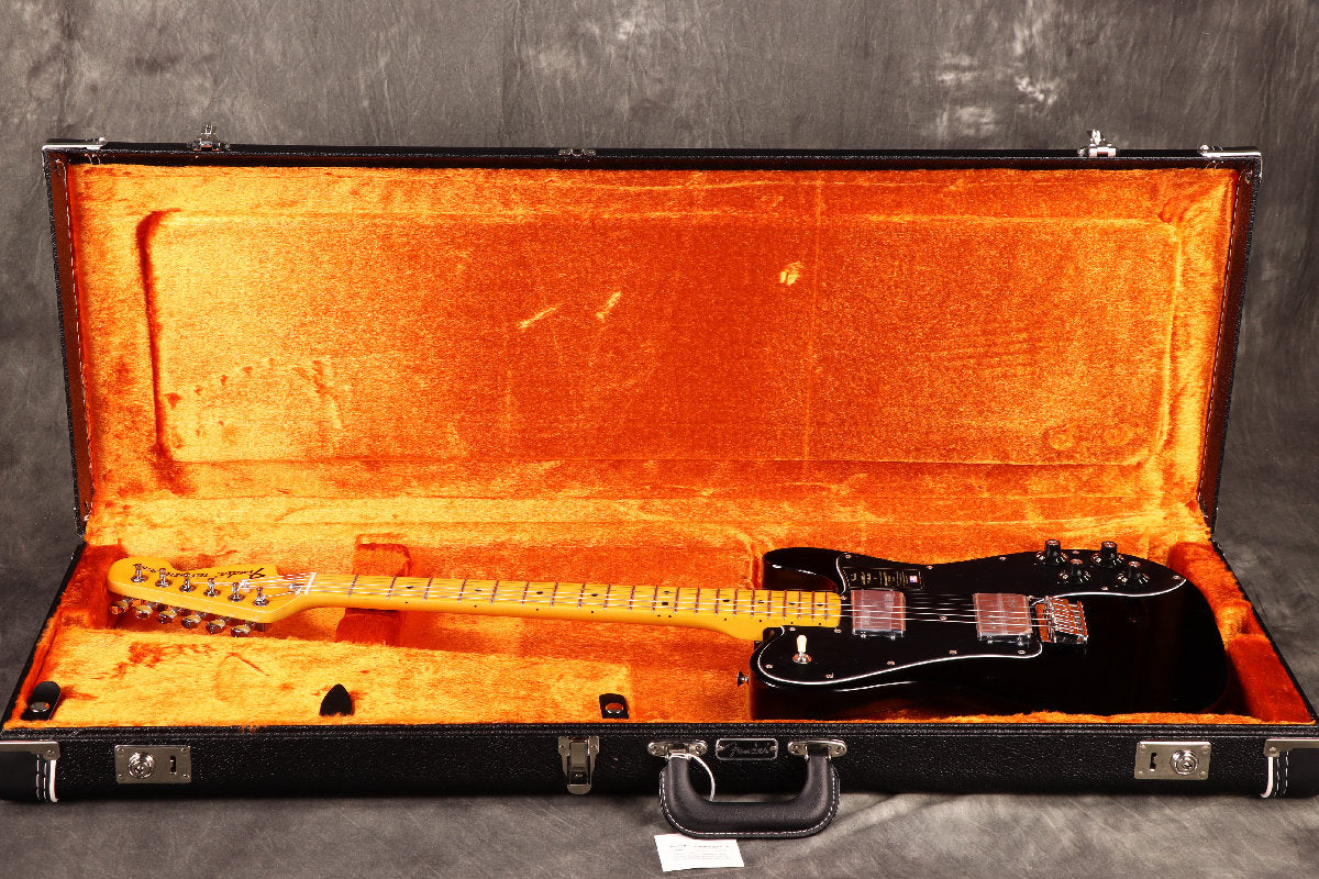 [SN V15839] USED Fender / American Vintage II 1975 Telecaster Deluxe Maple Fingerboard Black [S/N V15839]. [80]