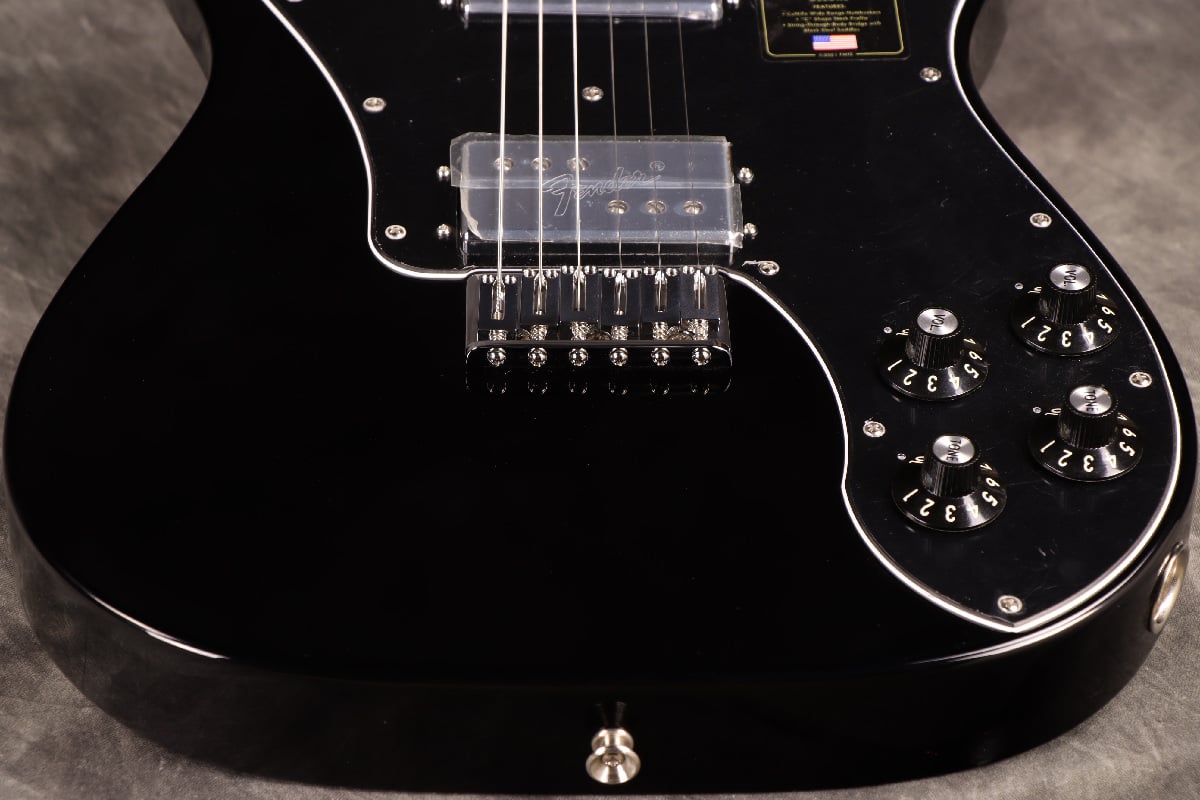 [SN V15839] USED Fender / American Vintage II 1975 Telecaster Deluxe Maple Fingerboard Black [S/N V15839]. [80]