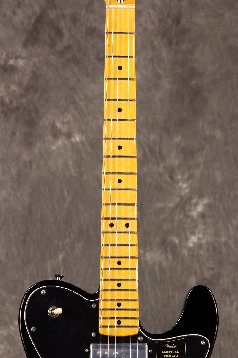 [SN V15839] USED Fender / American Vintage II 1975 Telecaster Deluxe Maple Fingerboard Black [S/N V15839]. [80]