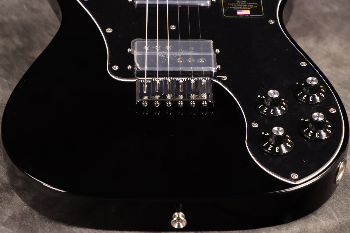 [SN V15839] USED Fender / American Vintage II 1975 Telecaster Deluxe Maple Fingerboard Black [S/N V15839]. [80]