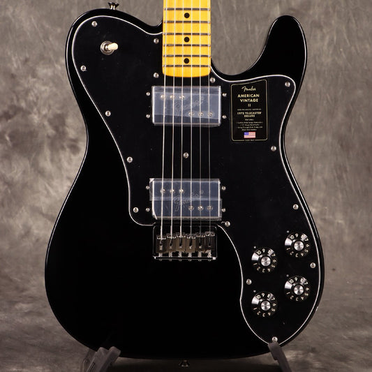 [SN V15839] USED Fender / American Vintage II 1975 Telecaster Deluxe Maple Fingerboard Black [S/N V15839]. [80]