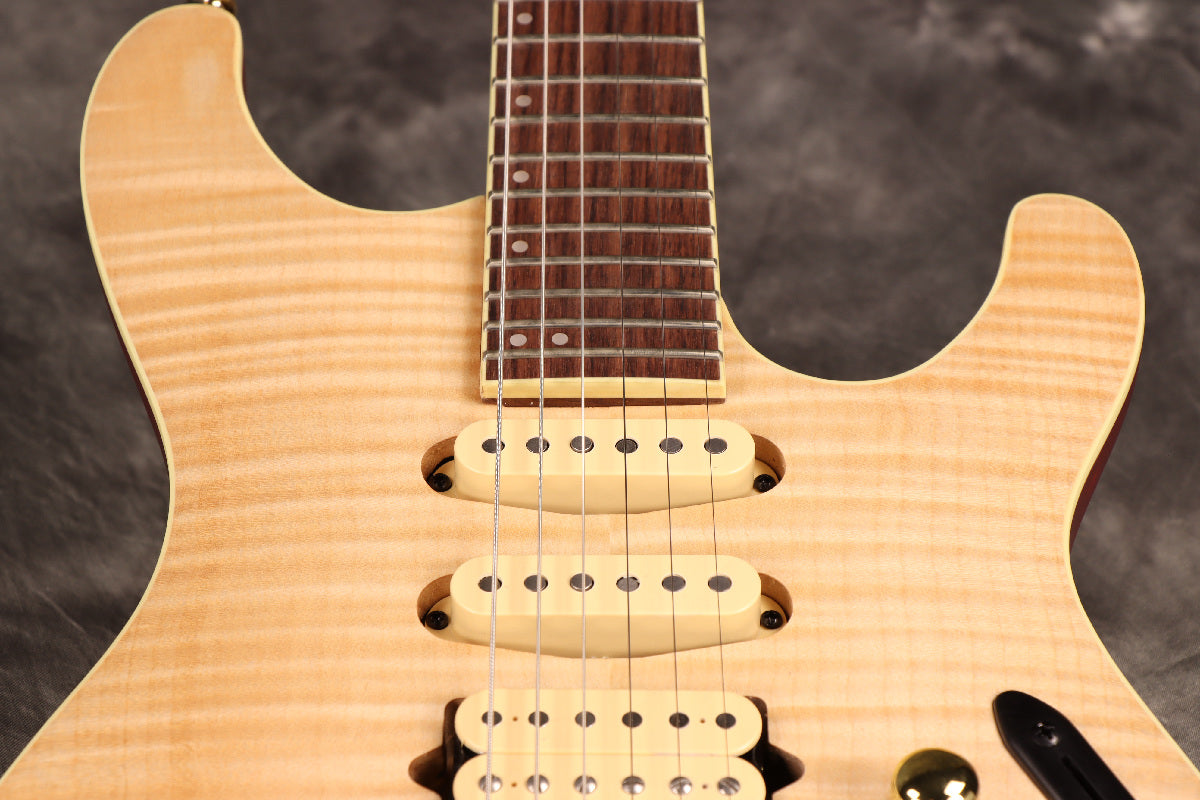 [SN I241208035] Ibanez / S Series SEW761FM-NTF Natural Flat Ibanez SSH Spec Flame Maple [S/N I241208035]. [80]