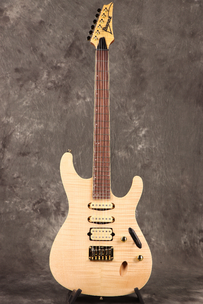 [SN I241208035] Ibanez / S Series SEW761FM-NTF Natural Flat Ibanez SSH Spec Flame Maple [S/N I241208035]. [80]