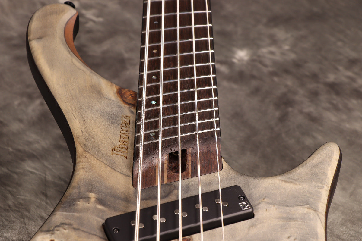 [SN I250304588] Ibanez / EHB1505MS-BIF BIF Black Ice Flat Multi-scale 5-string bass [S/N I250304588]. [80]