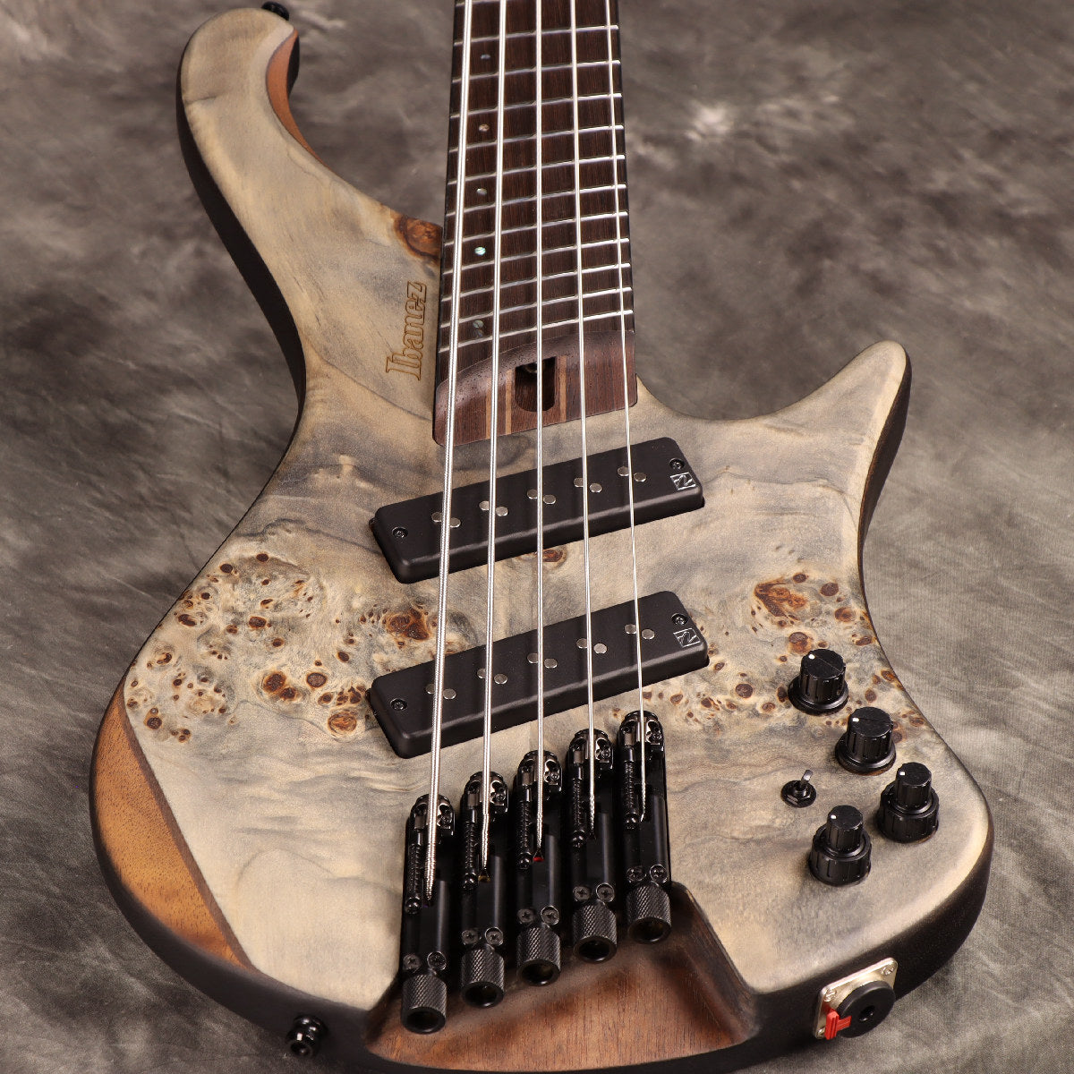 [SN I250304588] Ibanez / EHB1505MS-BIF BIF Black Ice Flat Multi-scale 5-string bass [S/N I250304588]. [80]