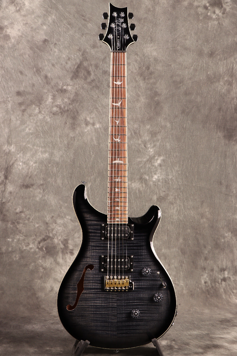 [SN CTIG074959] USED Paul Reed Smith / 2024 SE Custom24 Semi-Hollow Piezo Charcoal Burst(CA) [S/N CTIG074959]. [80]