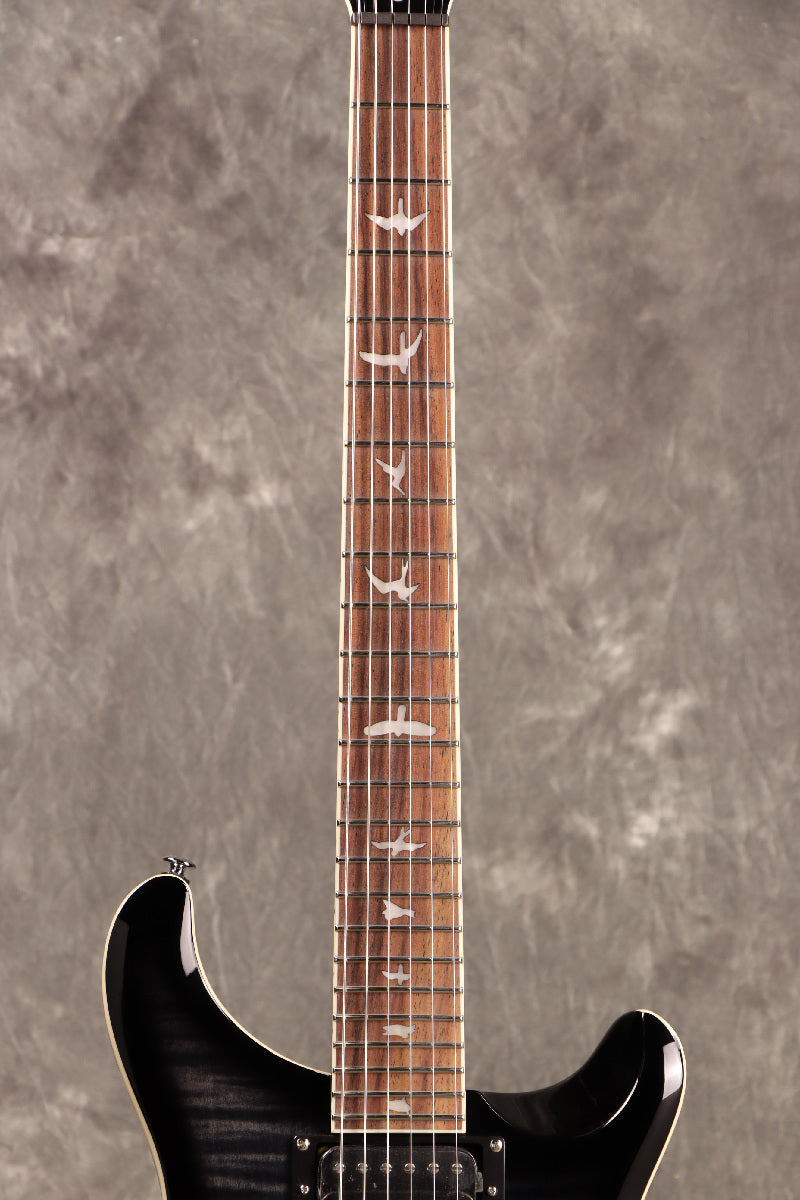 [SN CTIG074959] USED Paul Reed Smith / 2024 SE Custom24 Semi-Hollow Piezo Charcoal Burst(CA) [S/N CTIG074959]. [80]
