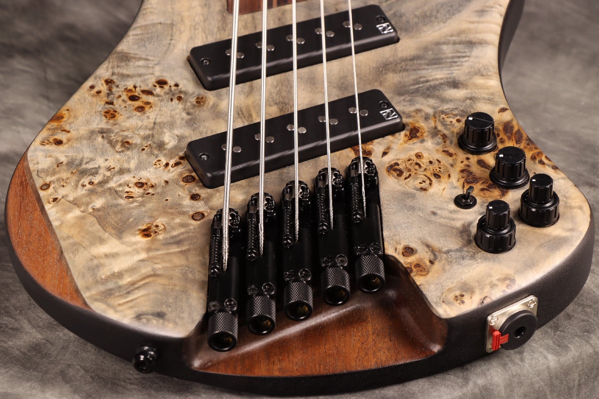 [SN I250304643] Ibanez / EHB1505MS-BIF BIF Black Ice Flat Multi-scale 5-string bass [S/N I250304643]. [80]