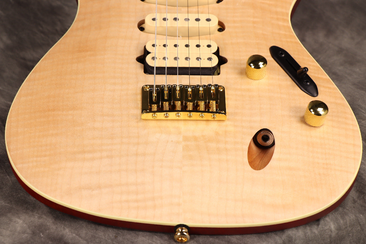 [SN I250111271] Ibanez / S Series SEW761FM-NTF Natural Flat Ibanez SSH Spec Flame Maple [S/N I250111271]. [80]