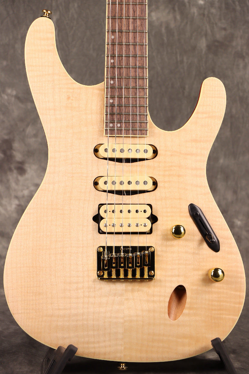 [SN I250111271] Ibanez / S Series SEW761FM-NTF Natural Flat Ibanez SSH Spec Flame Maple [S/N I250111271]. [80]