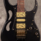 [SN F2519846] Ibanez / "Paradise in Art" Steve Vai signature PIA3761 Onyx Black Ibanez [S/N F2519846]. [80]