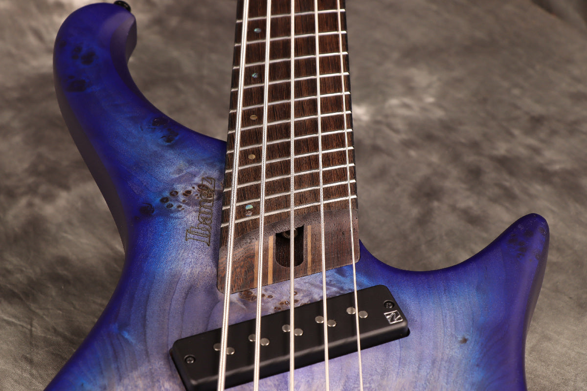 [SN I250303987] Ibanez / EHB1505MS-PLF (Pacific Blue Burst Flat) Headless Multi-scale [S/N I250303987]. [80]
