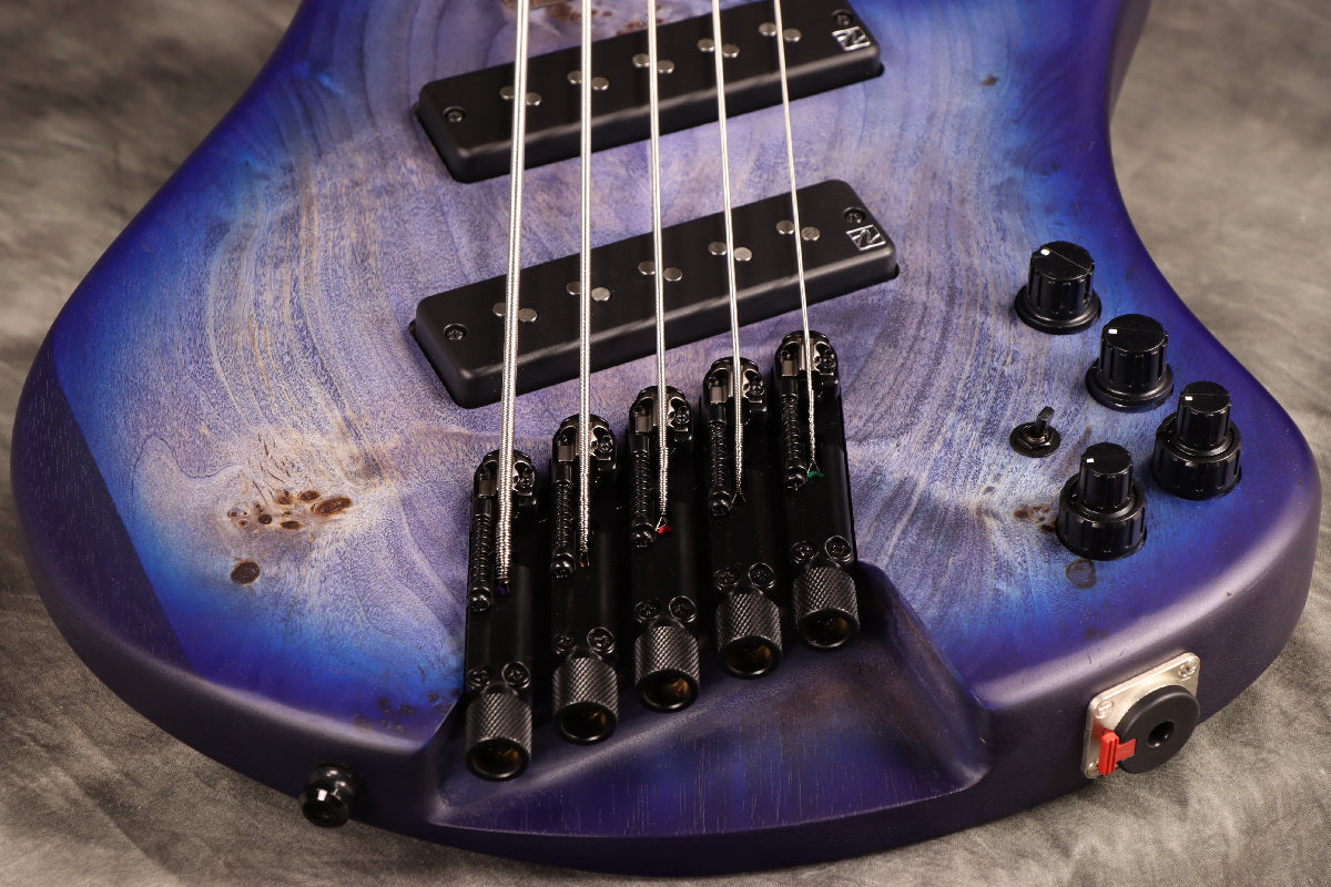 [SN I250303987] Ibanez / EHB1505MS-PLF (Pacific Blue Burst Flat) Headless Multi-scale [S/N I250303987]. [80]