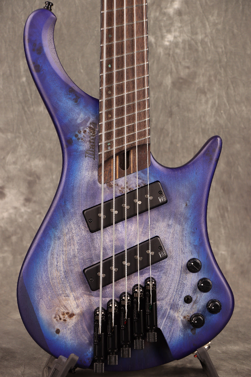 [SN I250303987] Ibanez / EHB1505MS-PLF (Pacific Blue Burst Flat) Headless Multi-scale [S/N I250303987]. [80]