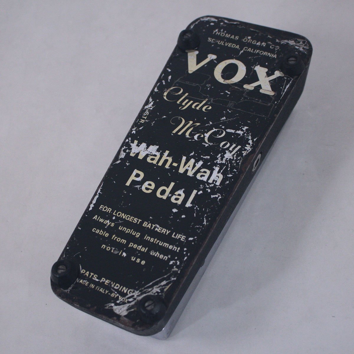 USED VOX / Clyde McCoy Wah-Wah Pedal Signature [05]