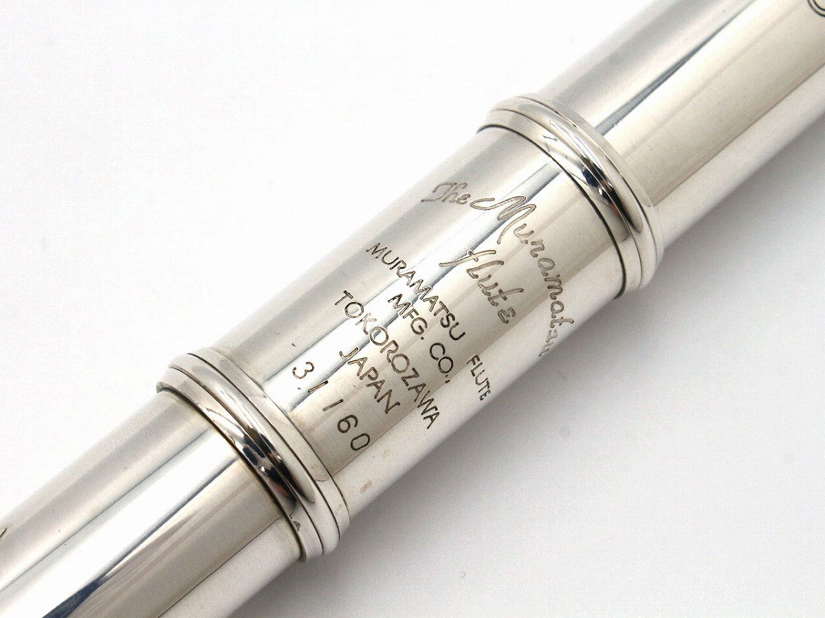 [SN 31160] USED MURAMATSU / All silver flute AD CC [09]