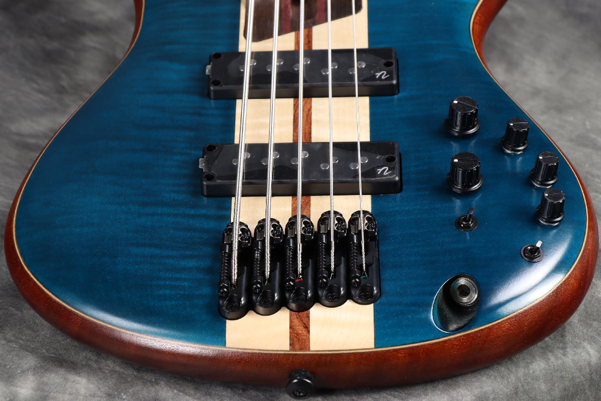 [SN I241211438] Ibanez / Premium Series SR1425B-CGL (Caribbean Green Low Gloss) Ibanez 5-string bass [S/N I241211438]. [80]