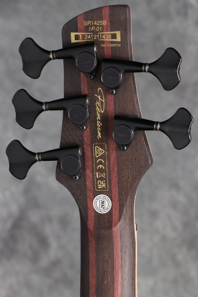[SN I241211438] Ibanez / Premium Series SR1425B-CGL (Caribbean Green Low Gloss) Ibanez 5-string bass [S/N I241211438]. [80]