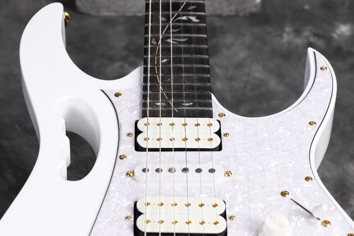 [SN I250309844] Ibanez / Steve Vai Signature JEM7VP-WH (White) Ibanez Electric Guitar [S/N I250309844]. [80]