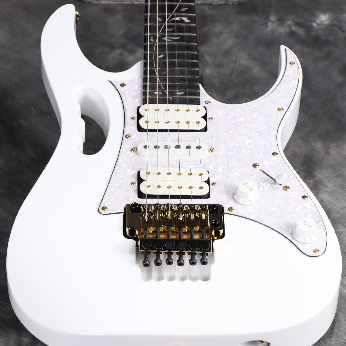 [SN I250309844] Ibanez / Steve Vai Signature JEM7VP-WH (White) Ibanez Electric Guitar [S/N I250309844]. [80]