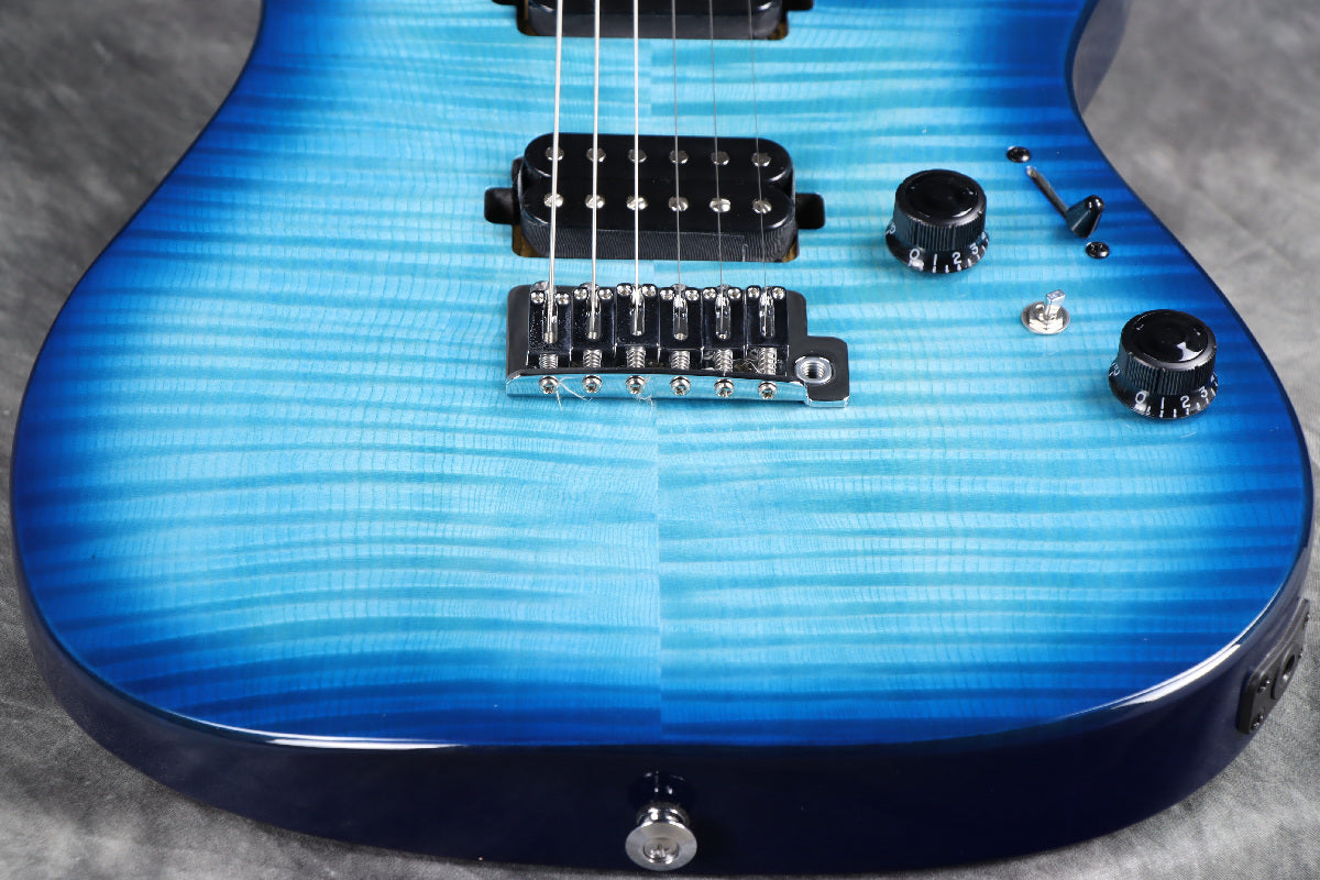 [SN N250500163] Ibanez / AZ24S1F-TXB (Transparent Turquoise Burst) Ibanez Electric Guitar [S/N N250500163]. [80]