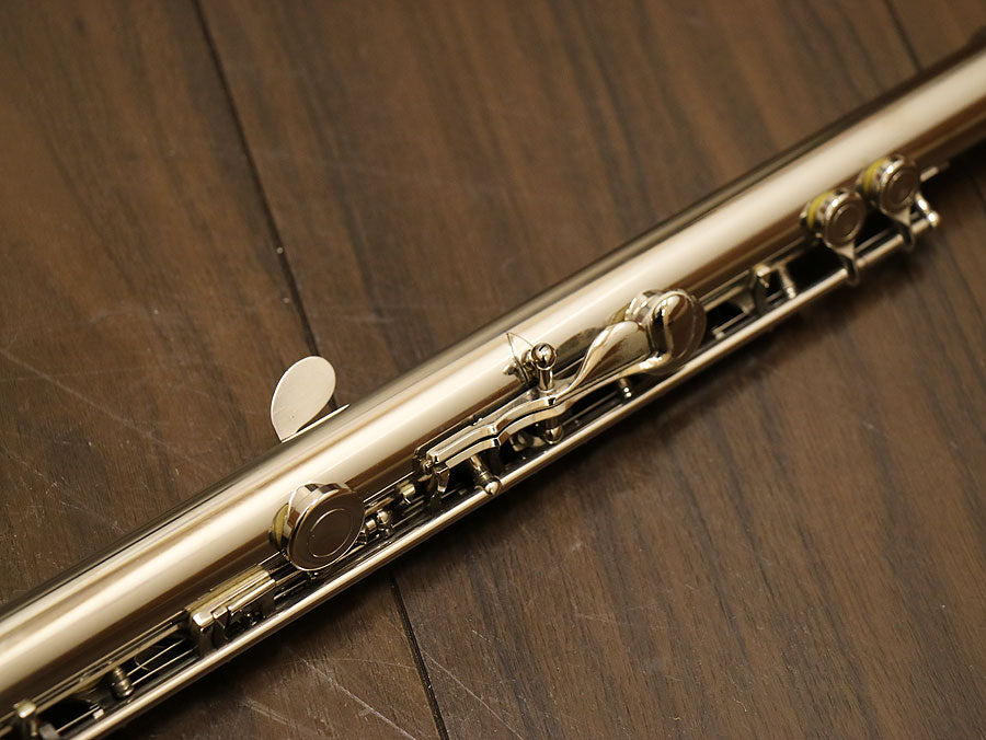 [SN 19480] USED SANKYO / SANKYO ETUDE Headstock Silver Flute [10]