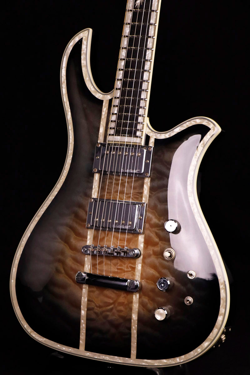 [SN C04090075] USED B.C.Rich / Eagle Classic DLX Black Burst [12]