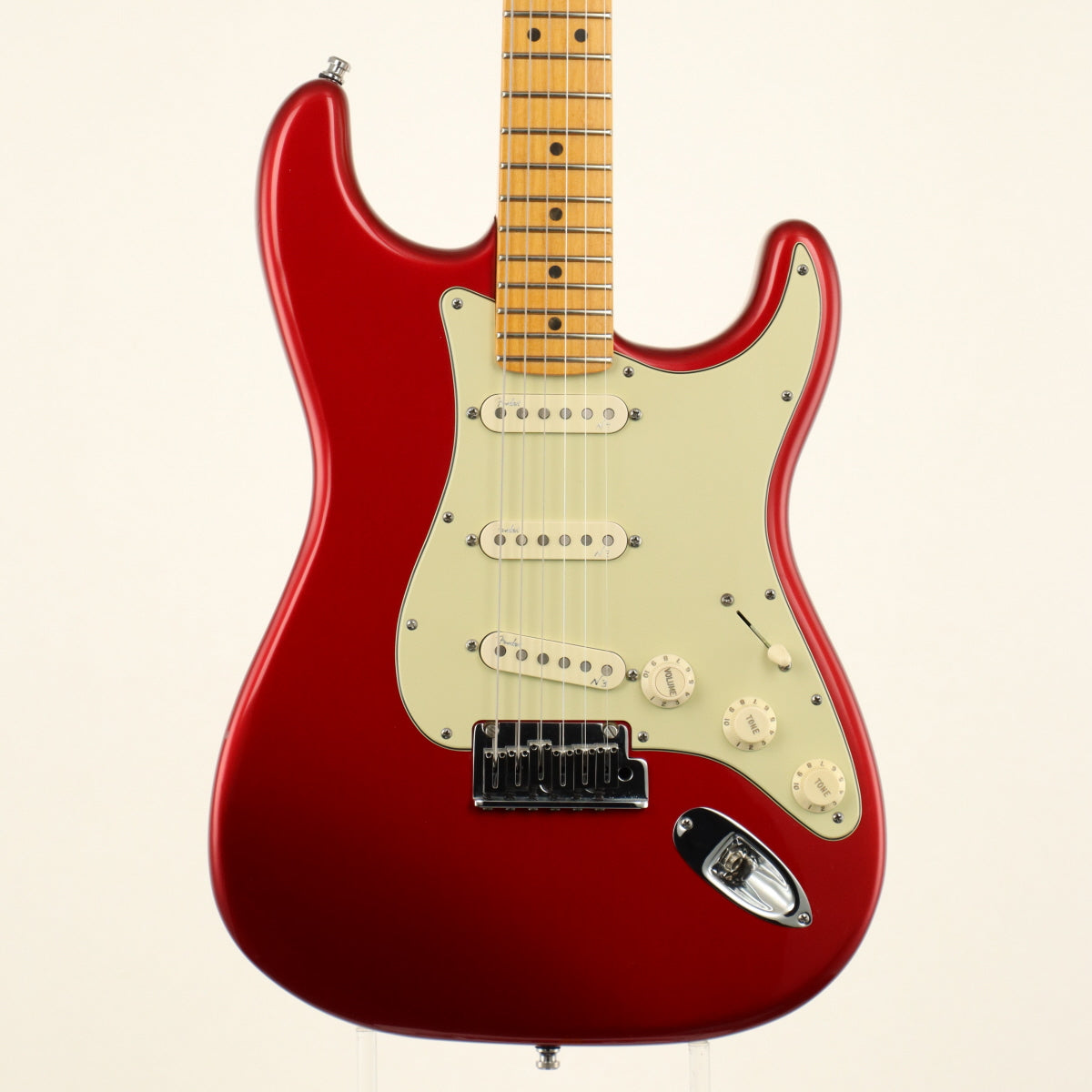 [SN DZ9340889] USED Fender / American Deluxe Stratocaster N3 V-Neck Candy Apple Red [11]