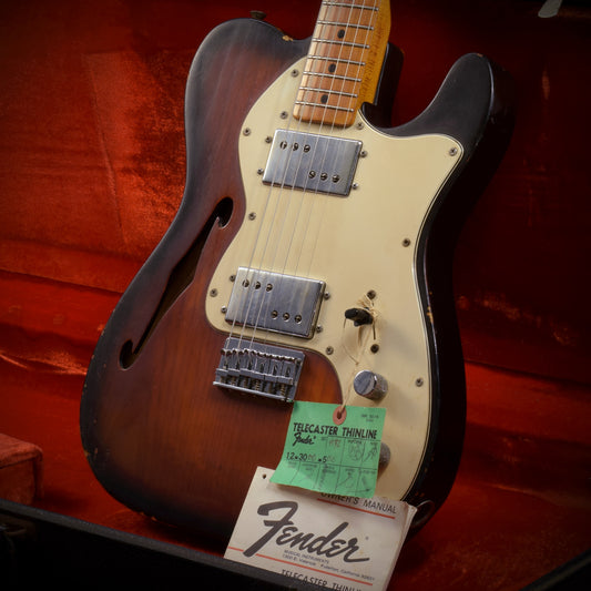 [SN 583640] USED Fender USA Fender / 1976 Telecaster Thinline Sunburst [20]