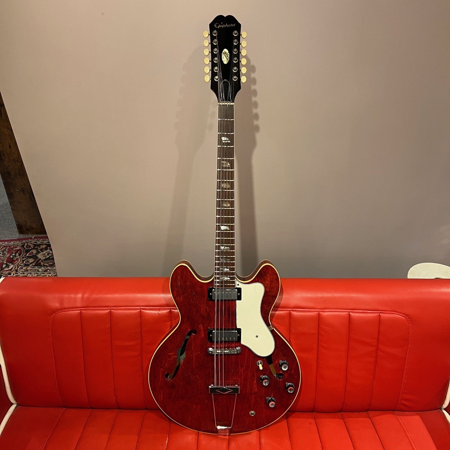 USED Epiphone / 1967-68 E360TDC 12-String Riviera Cherry