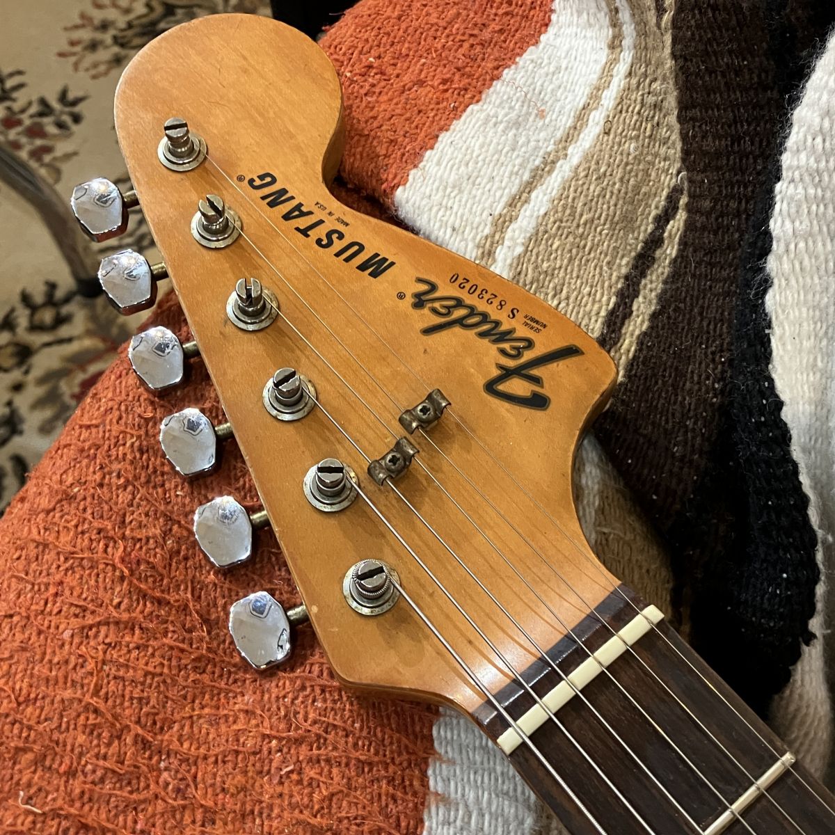 [SN S823020] USED Fender / 1978 Mustang Red [04]