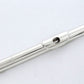 [SN 32484] USED Pearl / All silver handmade flute F-9800RHE Maesta [09]