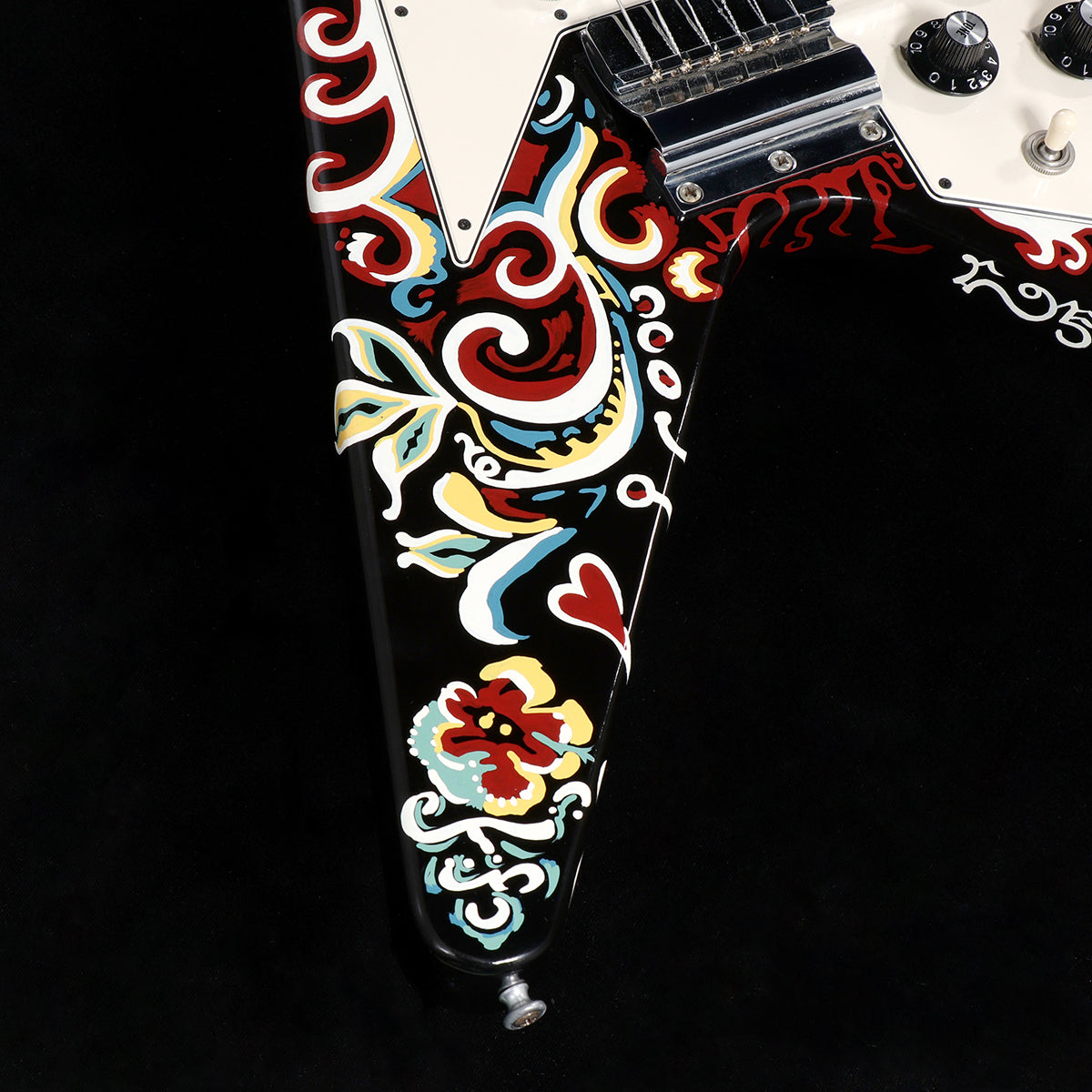 Gibson jimi hendrix online psychedelic flying v