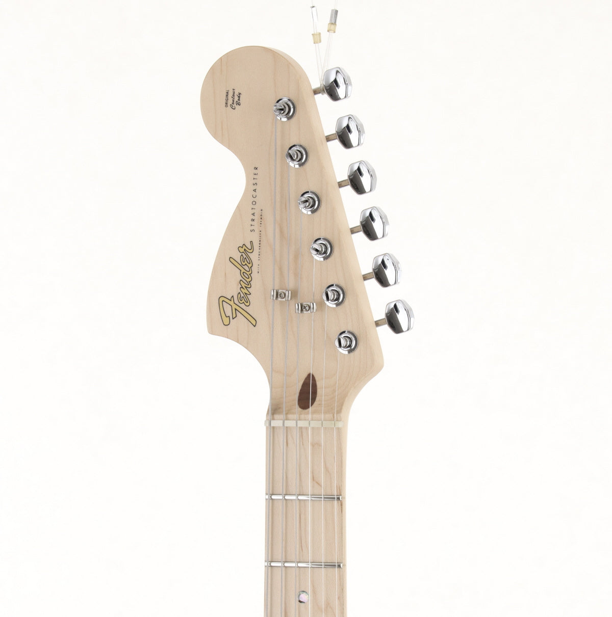 Fender IKEBE FSR 1966 Stratocaster Reverse Head (US Blonde) Made 