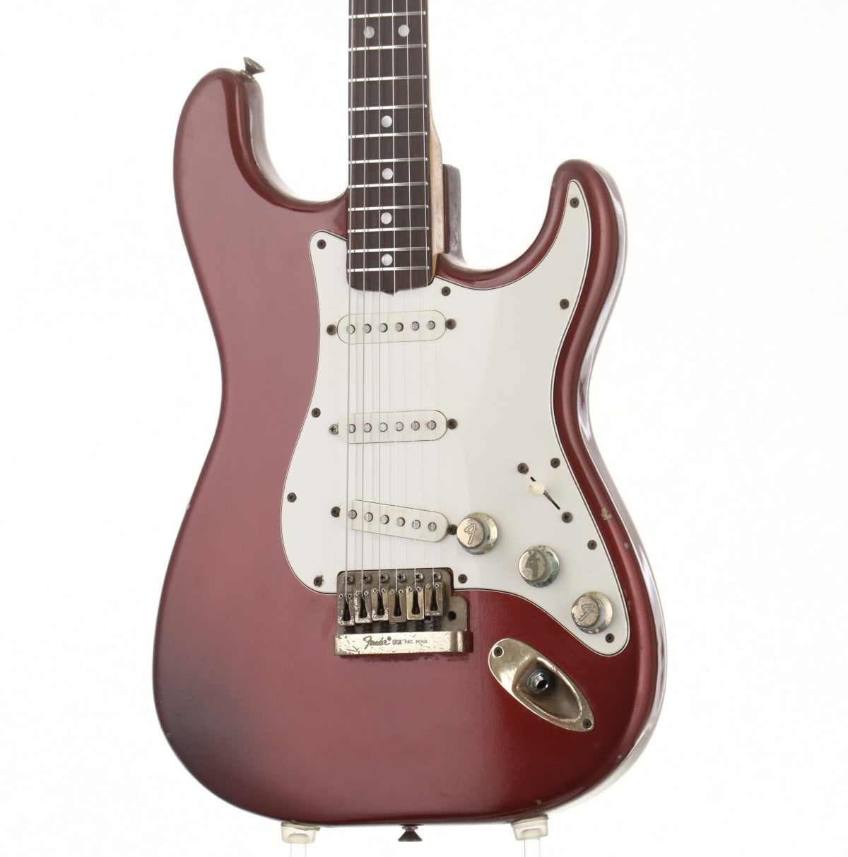 [SN E025202] USED FENDER USA / The STRAT Candy Apple Red [05]