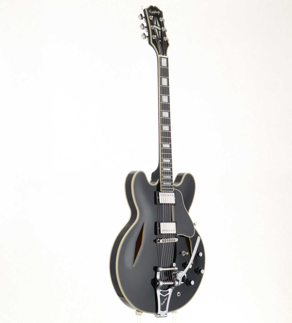 [SN 23021512420] USED Epiphone / Shinichi Ubukata ES-355 Custom Bigsby  ver.02 Ebony 2023 [08]